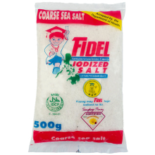 Fidel Iodized Salt Coarse 500g