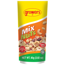 Growers Mix Nuts 80g