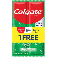 Colgate Toothpaste 20gx11+1Free Cool Menthol