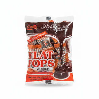 Flat Tops 30s Chocolate 150g Pillow