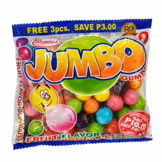 Jumbo Fruit Gum Ball 50+10
