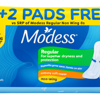 Modess Cottony Soft No Wings 8+2Free