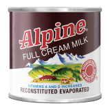 Alpine Evaporated Milk 140mL